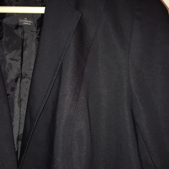 NWOT black Lane Bryant suit jacket size 14 - Picture 4 of 5